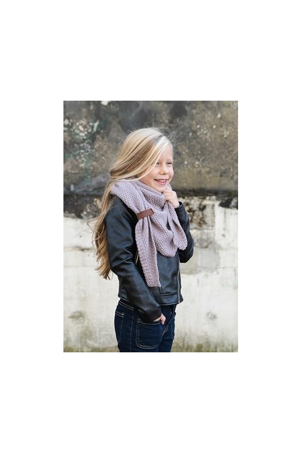 Knit Factory - Coco Châle Junior - Mauve - 140x60 cm