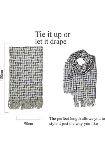 Écharpe 100 % cachemire pour femme – Foulard doux pour femme, 70 x 200 cm, blanc, L