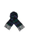 Clans of Scotland - Écharpe tartan en pure laine dagneau écossais - 100 % laine - Écharpe en pure laine tartan - Parfait pou