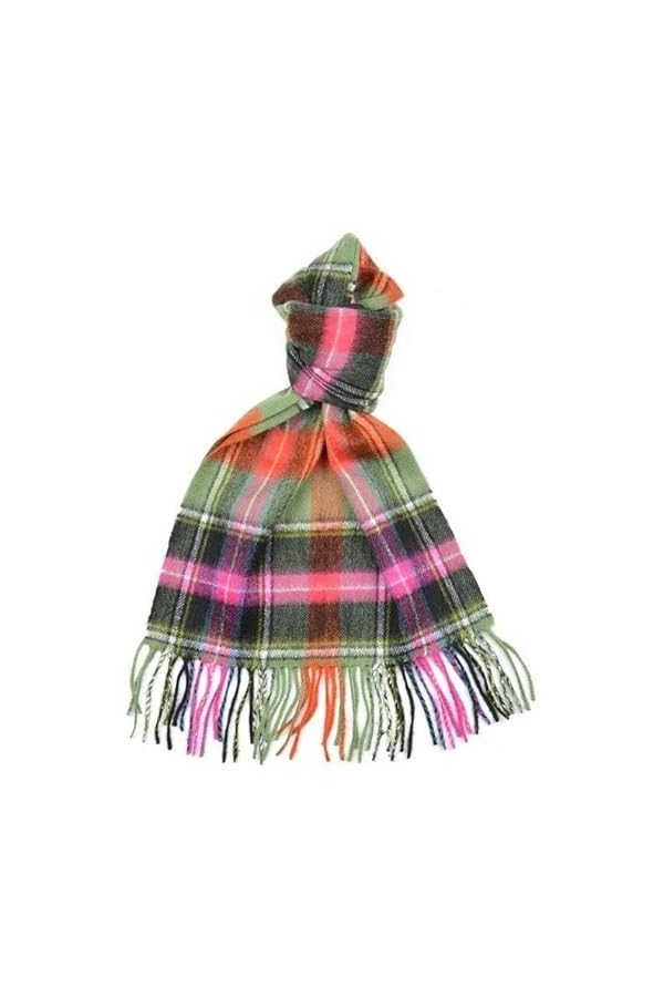 Écharpe tartan écossais 100% pure laine dagneau - 100% laine – Écharpe tartan en pure laine – En différents tartans – Parfai