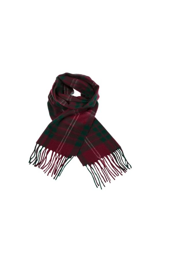 Écharpe tartan écossais 100% pure laine dagneau - 100% laine – Écharpe tartan en pure laine – En différents tartans – Parfai