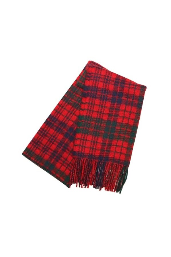 Écharpe tartan écossais 100% pure laine dagneau - 100% laine – Écharpe tartan en pure laine – En différents tartans – Parfai