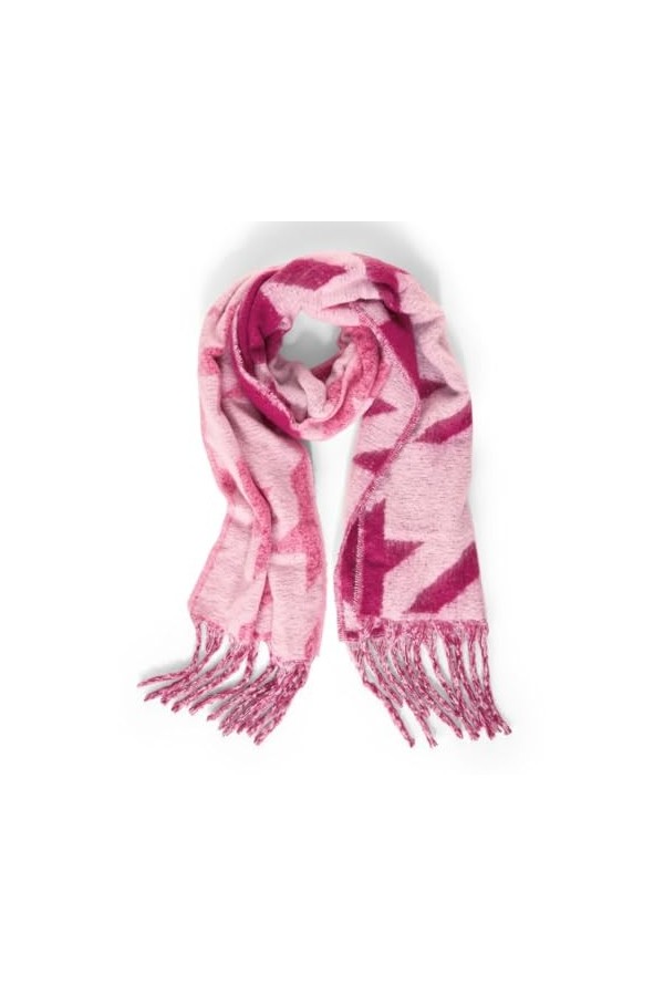 Street One A572156 Écharpe à Motifs, Noir, A Femme