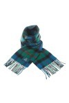 Clans of Scotland - Écharpe tartan du clan écossais 100 % pure laine dagneau - 100 % laine - Écharpe tartan en pure laine - 