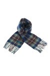 Clans of Scotland - Écharpe tartan 100 % pure laine dagneau écossais - 100 % laine - Écharpe tartan en pure laine - Disponib