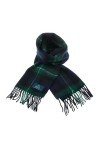 Clans of Scotland - Écharpe tartan 100 % pure laine dagneau écossais - 100 % laine - Écharpe tartan en pure laine - Disponib