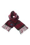 Clans of Scotland - Écharpe tartan du clan écossais 100 % pure laine dagneau - 100 % laine - Écharpe tartan en pure laine - 