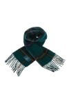 Clans of Scotland - Écharpe tartan 100 % pure laine dagneau écossais - 100 % laine - Écharpe tartan en pure laine - Disponib
