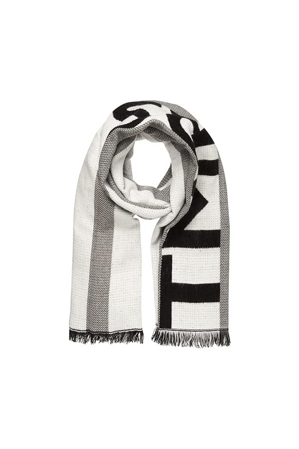 Tamaris Zibo Écharpe, Jet Black, Taille Unique Femme