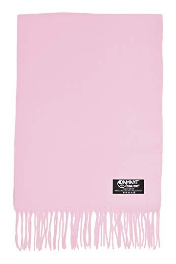 Écharpe pour femme 100 % Climaxsoft douce comme du cachemire – Fabriqué en Allemagne – Couleur unie et à carreaux – 180 x 3