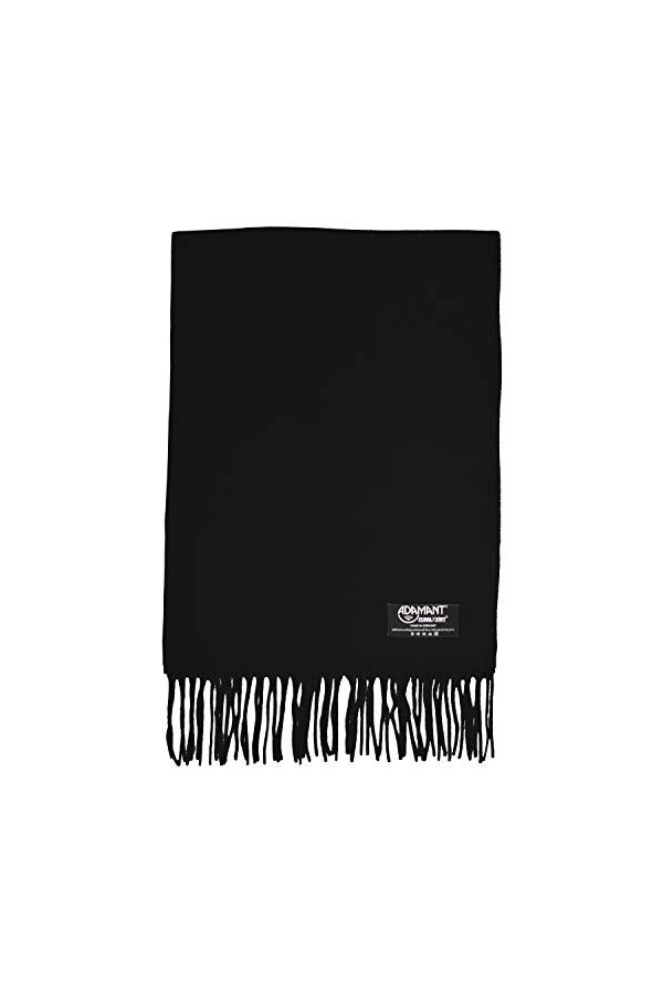 Écharpe pour femme 100 % Climaxsoft douce comme du cachemire – Fabriqué en Allemagne – Couleur unie et à carreaux – 180 x 3