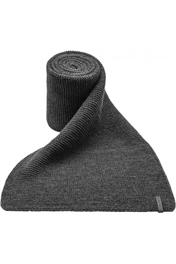 CHILLOUTS George Scarf Écharpe dhiver, Gris foncé, Taille Unique Mixte