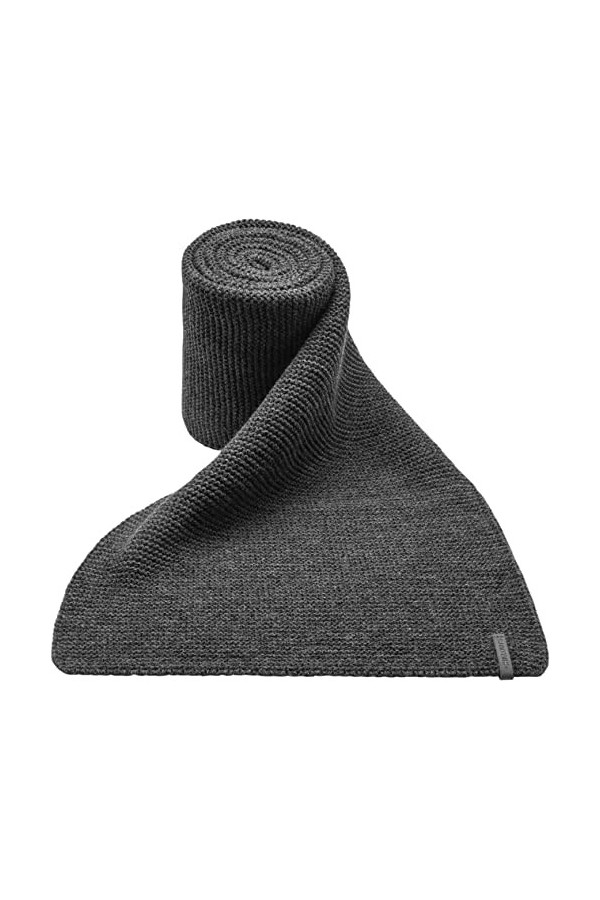 CHILLOUTS George Scarf Écharpe dhiver, Gris foncé, Taille Unique Mixte