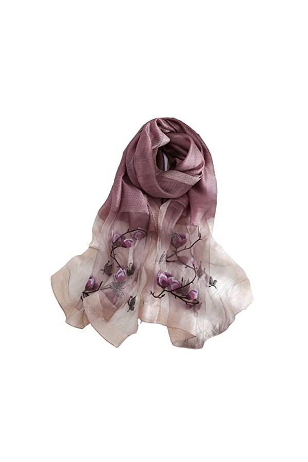 WEIGEER Silk Scarf Women Seidenschals Damen Shawl Satin Natural Pure Hijab Thin Masks Silk Cloth Luxury Binder Senior Handmad