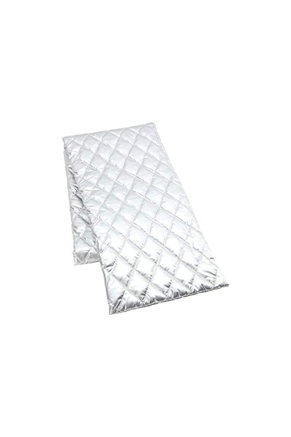 swirlie Écharpe Rembourrée, argenté, Taille Unique Femme