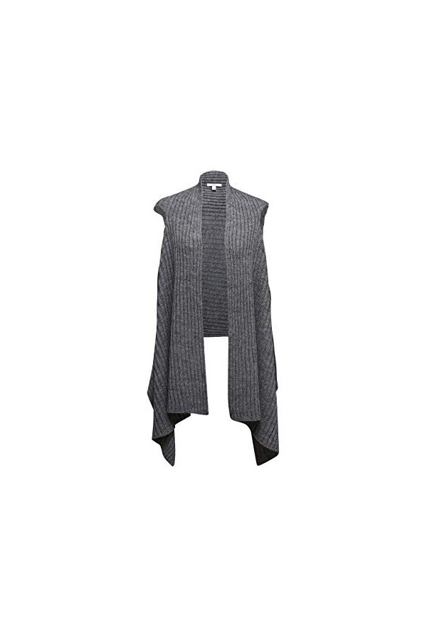 Esprit 090ea1q313 Écharpe Tendance, 035/ Gris Moyen, M Femme