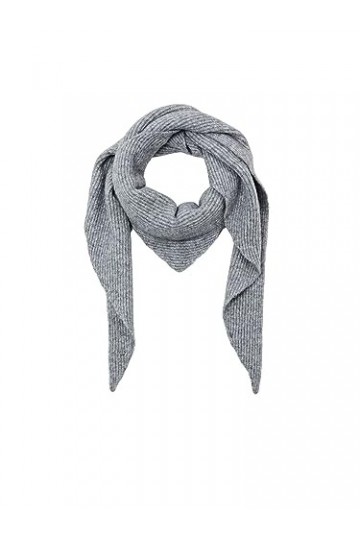 ESPRIT 993ea1q319 Écharpe de Mode, 040/Light Grey, Taille Unique Femme