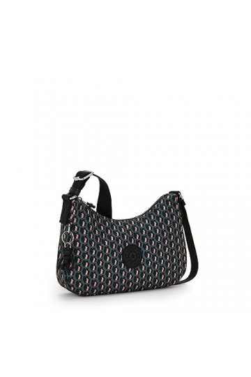 Kipling Sac à bandoulière imprimé Ayda, 3D K Rose, 9.5L x 6.25H x 2.5D
