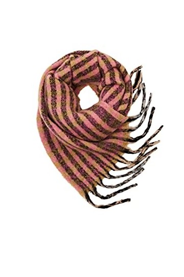 ESPRIT 112ea1q321 Écharpe Tendance, 010/anthracite, Taille Unique Femme