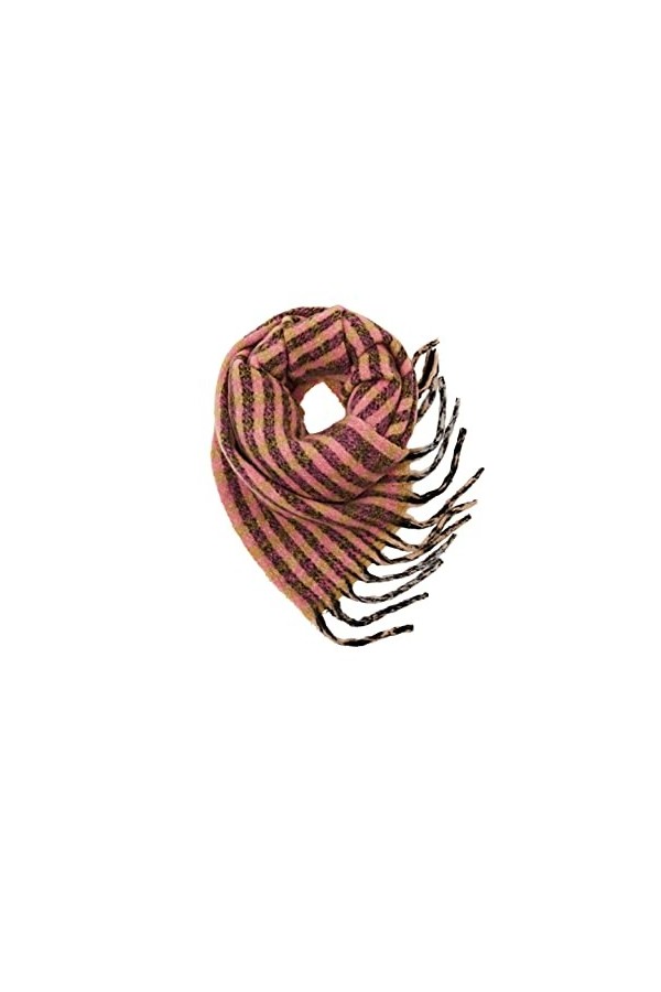 ESPRIT 112ea1q321 Écharpe Tendance, 010/anthracite, Taille Unique Femme