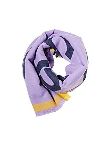 Esprit Femme 082ea1q302 charpe tendance, 560/Lilac, Taille unique EU