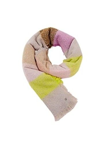 ESPRIT 102ca1q302 Écharpe Tendance, 690/rose Clair, Taille Unique Femme