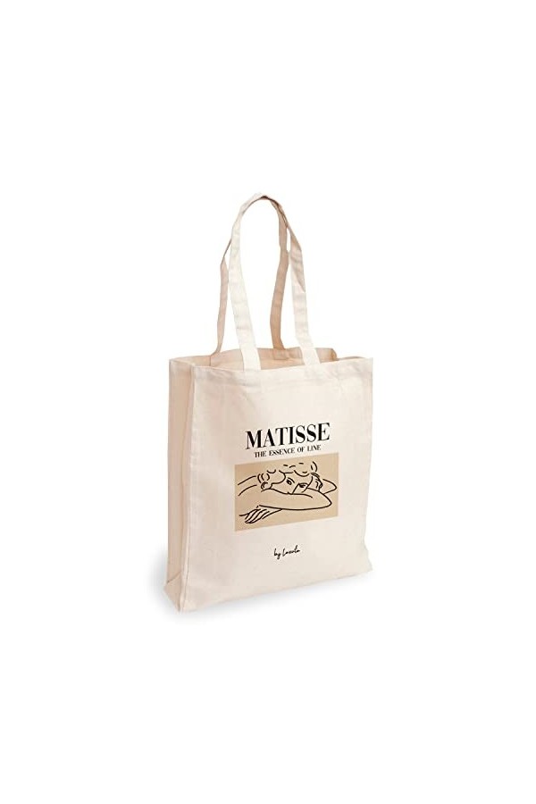 Loxato Tote Bag - Sac Tissu - Sac Fourre Tout Femme - Sac En Toile - Sac Tote Bag - Tote Bag Coton 100% - Sac Jute Extra Larg