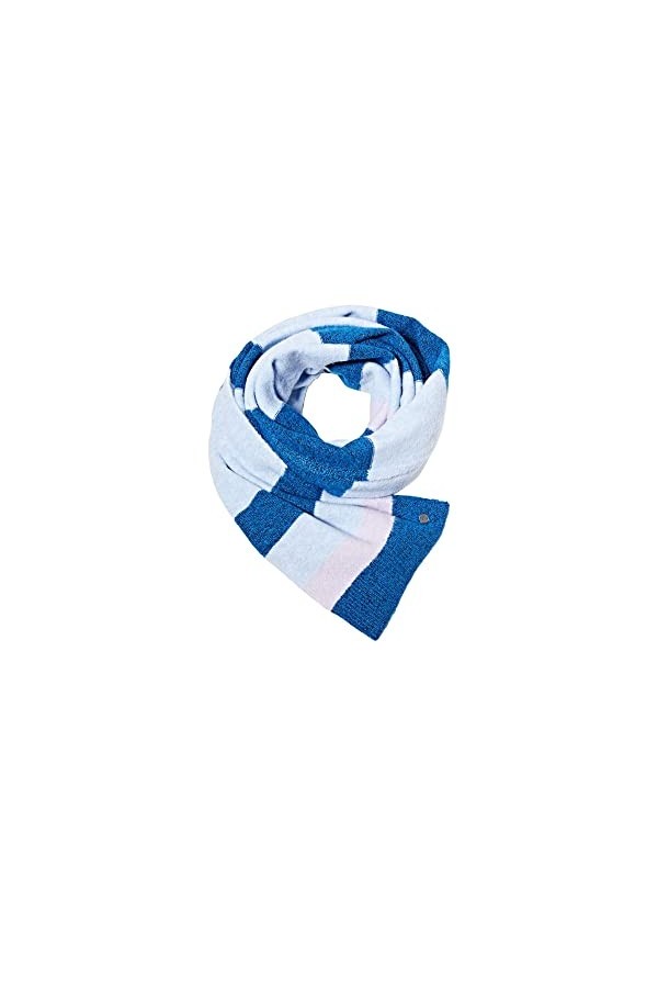 ESPRIT 082ea1q303 Écharpe de Mode, Pastel Blue, Taille Unique Femme