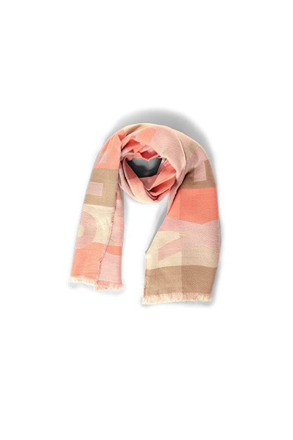 Street One A571890 Écharpe, Cool Cream, A Femme