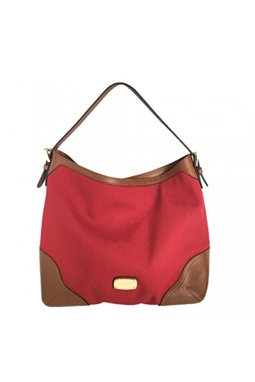 Michael Kors Millbrook Jacquard Sac à bandoulière Rouge Taille L