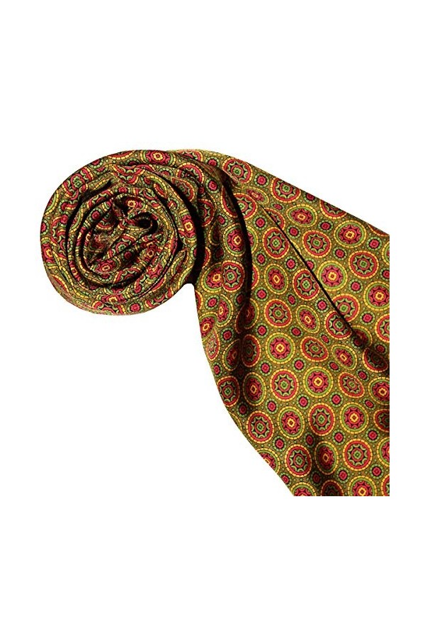 LORENZO CANA - Echarpe - À Pois - Femme vert Gold Grün Rot
