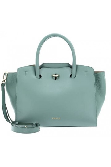 FURLA Genesi Tote Bag M Mineral Green