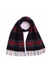 Écharpe tartan écossais 100% pure laine dagneau - 100% laine – En différents tartans – Parfait pour homme et femme – 30,5 x 