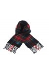 Écharpe tartan écossais 100% pure laine dagneau - 100% laine – En différents tartans – Parfait pour homme et femme – 30,5 x 