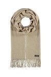 FRAAS Écharpe Cashmink 35 x 200 cm - Plus douce que le cachemire - Made in Germany - Écharpe unie pour femmes et hommes - Par