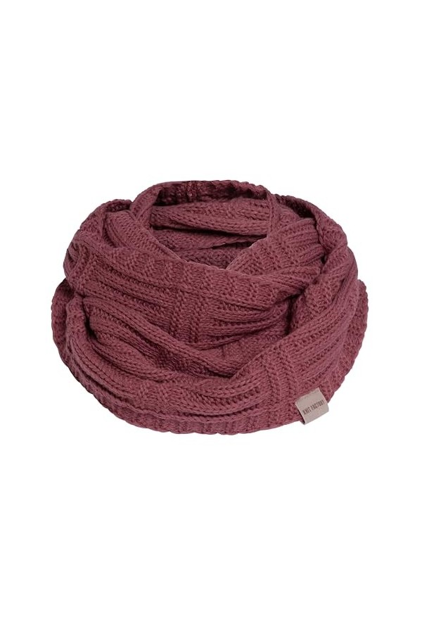 Knit Factory - Bobby Foulard Infini Tube - Stone Red