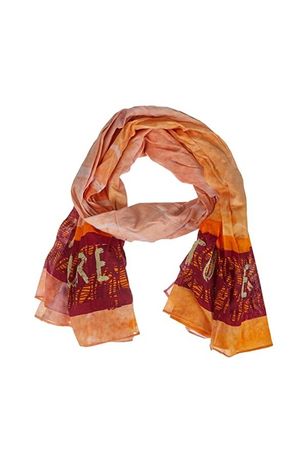 Camel Active Womenswear 307420/7V42 Écharpe carrée, Piony Red, Taille Unique Femme