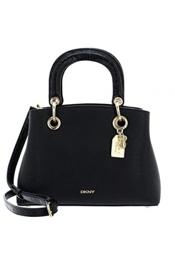 DKNY Tonny Satchel Noir/doré, bleu nuit, OneSize