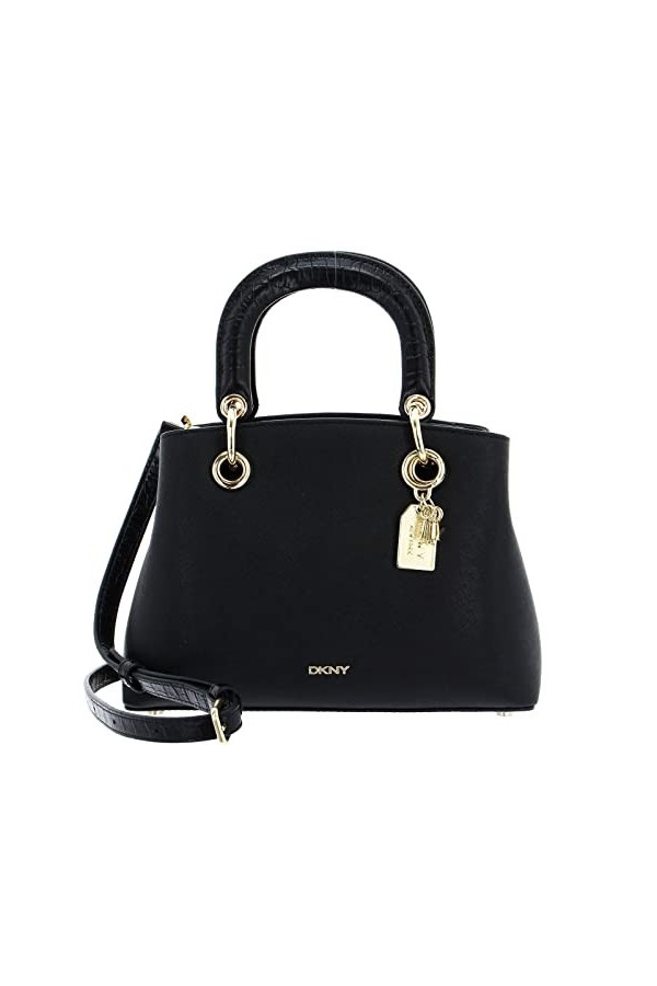 DKNY Tonny Satchel Noir/doré, bleu nuit, OneSize