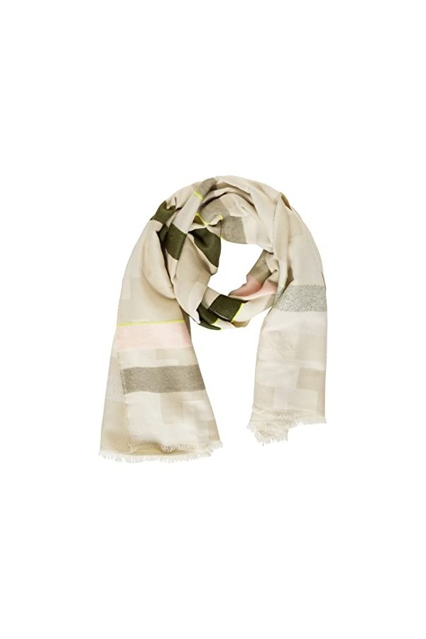 Cecil B571880 Écharpe, Blanc glacé, A Femme