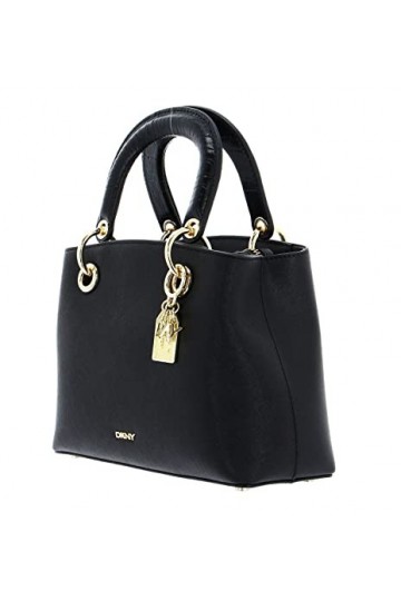 DKNY Tonny Satchel Noir/doré, bleu nuit, OneSize