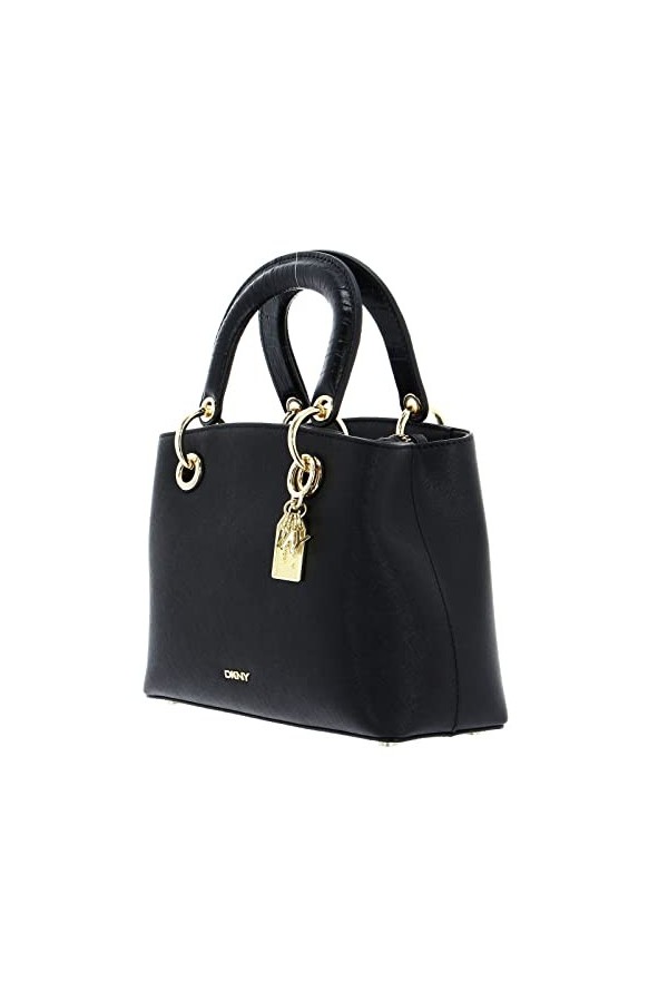 DKNY Tonny Satchel Noir/doré, bleu nuit, OneSize