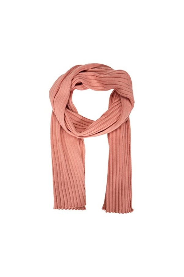 Tommy Jeans Écharpe Femme TJW Flag Scarf, Powdered Coral, Onesize