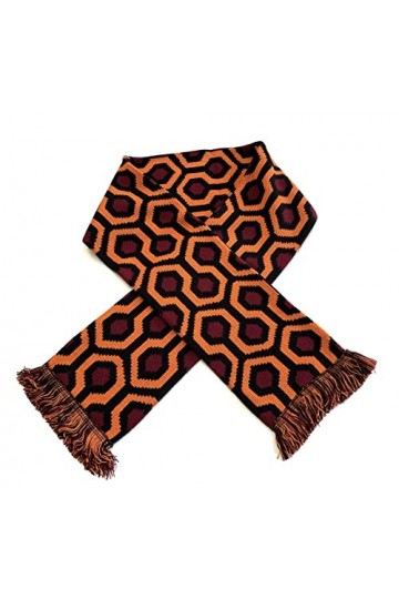 Écharpe à motif overlook, inspirée par The Shining, Rouge, taille unique