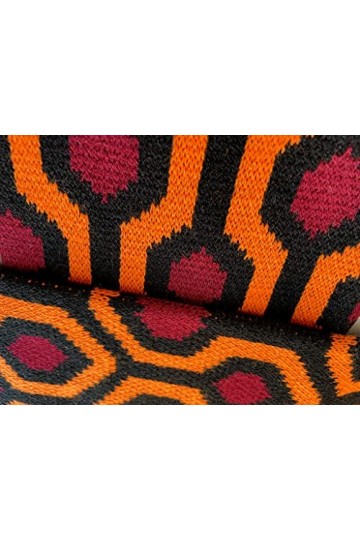 Écharpe à motif overlook, inspirée par The Shining, Rouge, taille unique