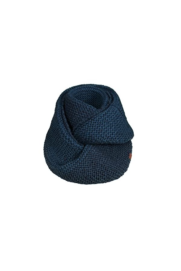 Bickley + Mitchell Two Color Infinity Écharpe en Tricot pour Femme 52010-07-138 Bikley + Mitchell Knitted Womens Scarf, Steel
