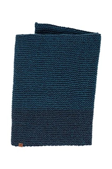 Bickley + Mitchell Two Color Infinity Écharpe en Tricot pour Femme 52010-07-138 Bikley + Mitchell Knitted Womens Scarf, Steel