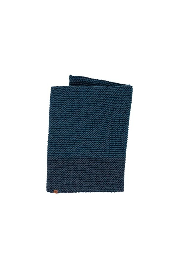 Bickley + Mitchell Two Color Infinity Écharpe en Tricot pour Femme 52010-07-138 Bikley + Mitchell Knitted Womens Scarf, Steel