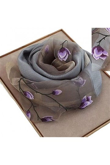 WEIGEER Silk Scarf Women Seidenschals Damen Shawl Satin Natural Pure Hijab Thin Masks Silk Cloth Luxury Binder Senior Handmad