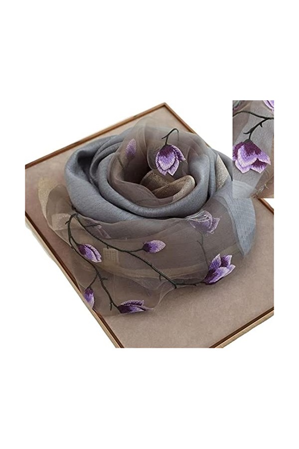 WEIGEER Silk Scarf Women Seidenschals Damen Shawl Satin Natural Pure Hijab Thin Masks Silk Cloth Luxury Binder Senior Handmad